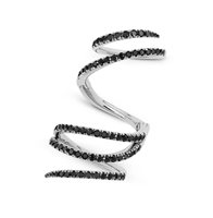 Ringe Crivelli Dame VORTICE in Gold Diamante Black CRI22676623